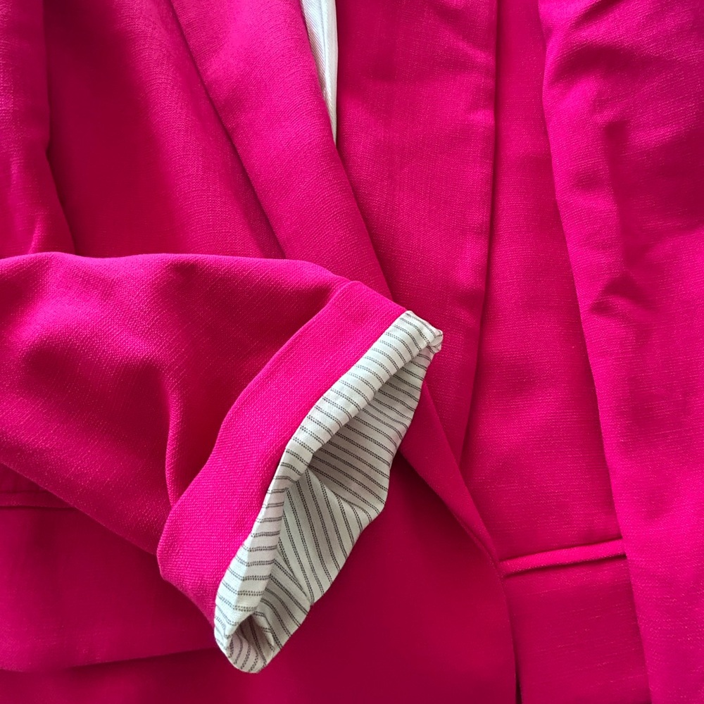 Zara hot pink blazer - worn a handful of times like new!